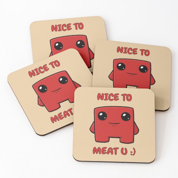 Item preview, Meat Boy - Nice to meet you designed and sold by Sky-99.