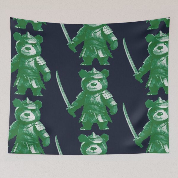 Item preview, Samurai Bear designed and sold by kinpirks.