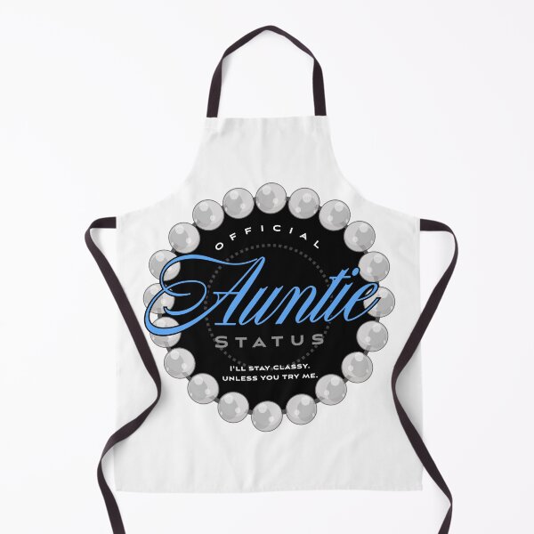 Item preview, Auntie Status (blue) designed and sold by Kipepeo Design Ltd..