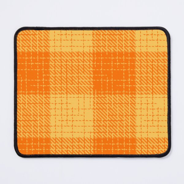 Item preview, Light and Dark Orange Crosshatch Plaid Gingham Design  designed and sold by PatternTitan.
