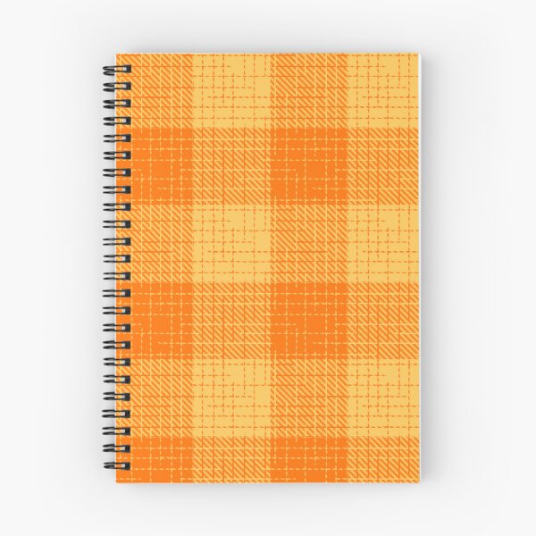 Item preview, Light and Dark Orange Crosshatch Plaid Gingham Design  designed and sold by PatternTitan.