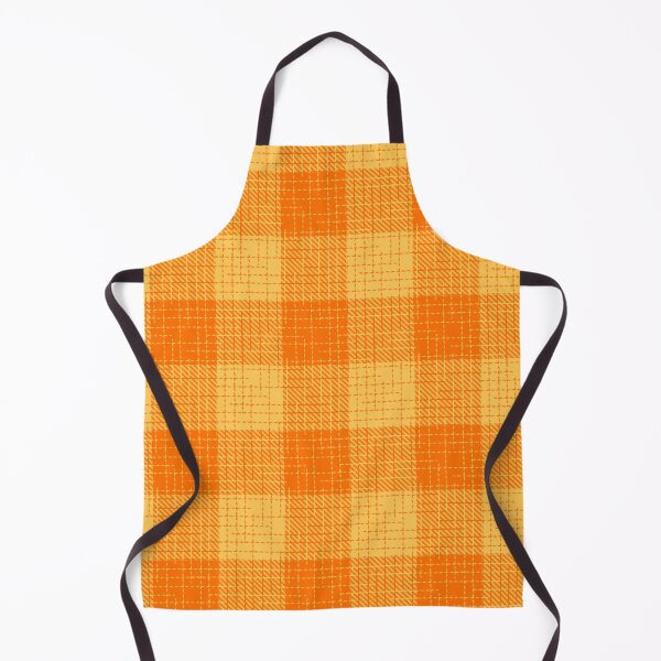 Item preview, Light and Dark Orange Crosshatch Plaid Gingham Design  designed and sold by PatternTitan.