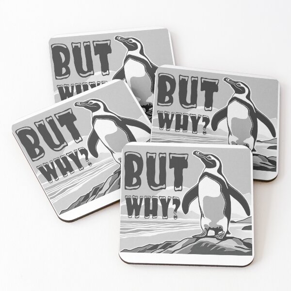 Item preview, But why -  nihilist penguin meme designed and sold by rakdamerch.