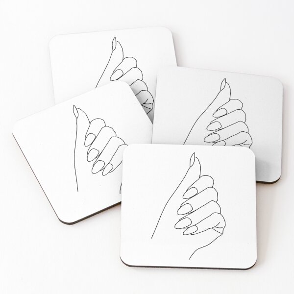 Item preview, hand outline designed and sold by sweetb3rry.