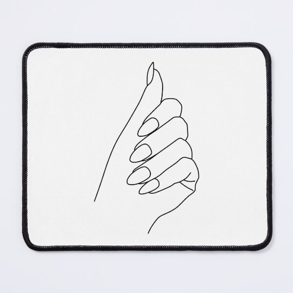 Item preview, hand outline designed and sold by sweetb3rry.