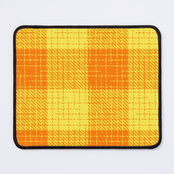 Item preview, Orange and Yellow Crosshatch Plaid Gingham Design designed and sold by PatternTitan.