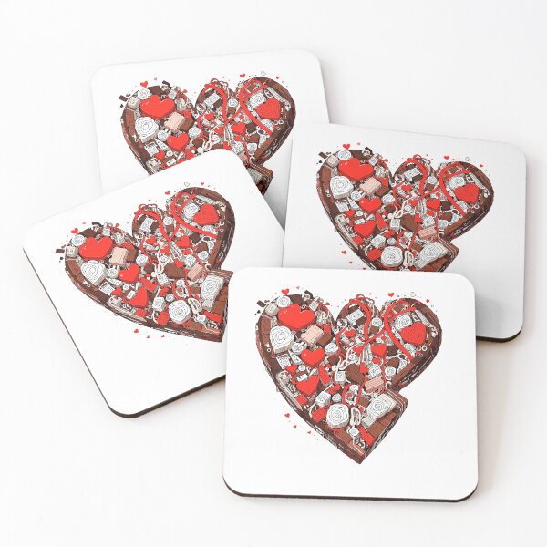 Item preview, Valentine Choco Heart designed and sold by Digiheart.