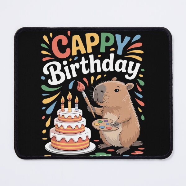 Item preview, Cappy Birthday Capybara Lovers Girl Boy Happy Birthday Party designed and sold by joyouartArt.