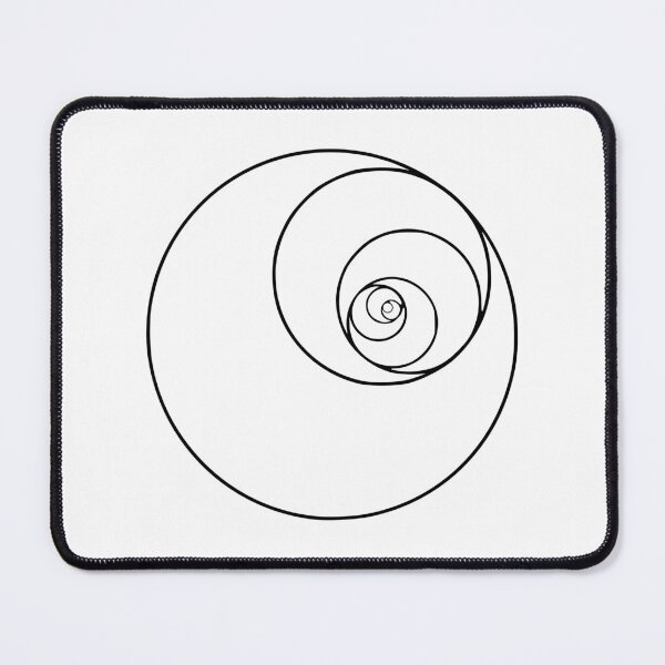 Item preview, fibonscci circle designed and sold by sweetb3rry.