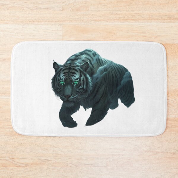 Item preview, Abyssal Tiger of the Shadowed Forest – Dark Fantasy Wildlife designed and sold by NeoTeeFusion.