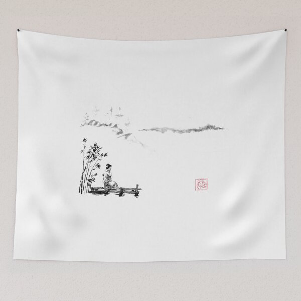 Item preview, woman at the pontoon designed and sold by pechane.