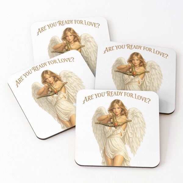 Item preview, Are You Ready for Love? – Cupid Angel Art designed and sold by ggstcraft.