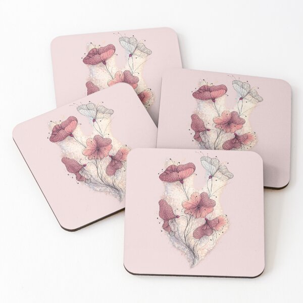 Item preview, Modern Abstract Flowers | Minimal Botanical Line Drawing designed and sold by NB-Artmagic.