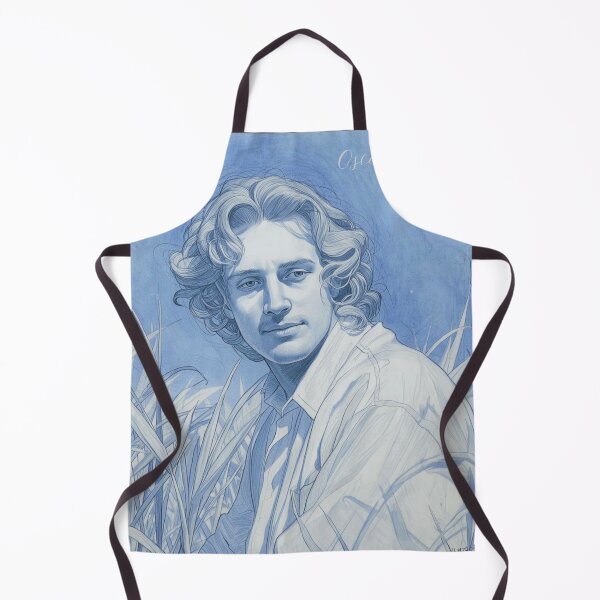 Item preview, Oscar Wilde portrait designed and sold by Filologica.