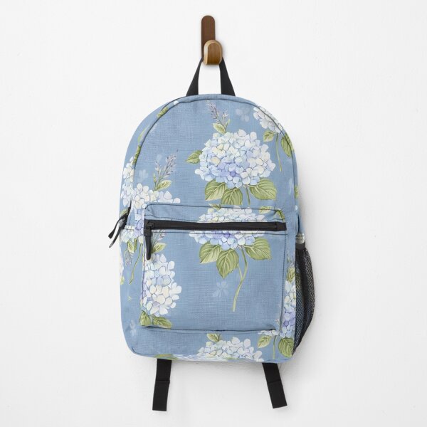 Item preview, Powder Blue Hydrangea Watercolor Florals designed and sold by VibeShift Studio.