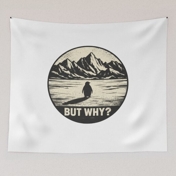 Item preview, Nihilist Penguin designed and sold by ethancolestudio.