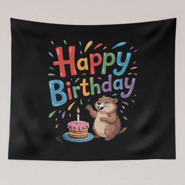 Item preview, Cappy Birthday Capybara Lovers Girl Boy Happy Birthday Party  designed and sold by angolinnArt.