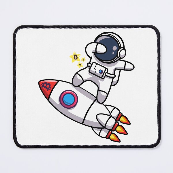 Item preview, Bitcoin To The Moon Dab Astronaut on Rocket - BTC HODL Spaceman Design designed and sold by LightningSale.