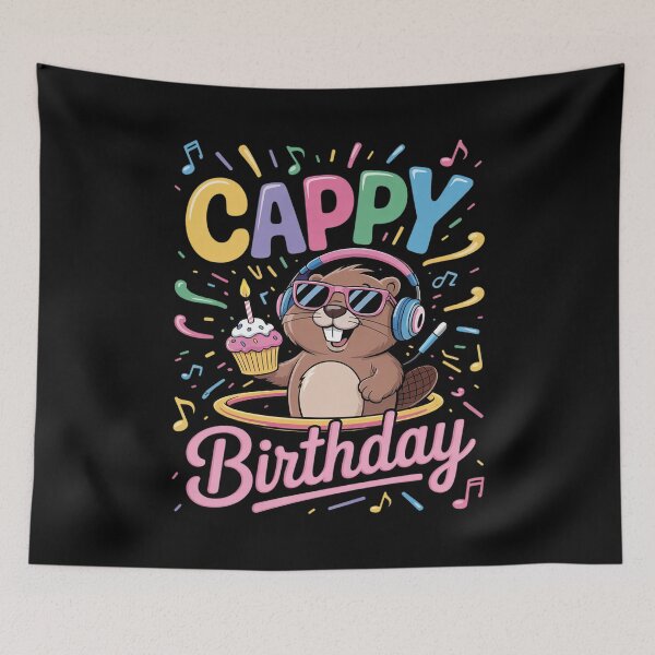 Item preview, Cappy Birthday Capybara Lovers Girl Boy Happy Birthday Party  designed and sold by joyouartArt.