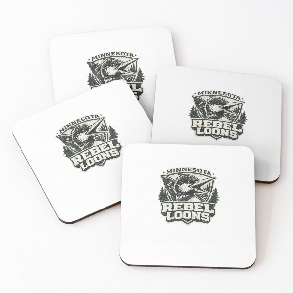 Item preview, Minnesota Rebel Loons – Vintage Loon Mascot Badge Design designed and sold by BABUSHOP5.
