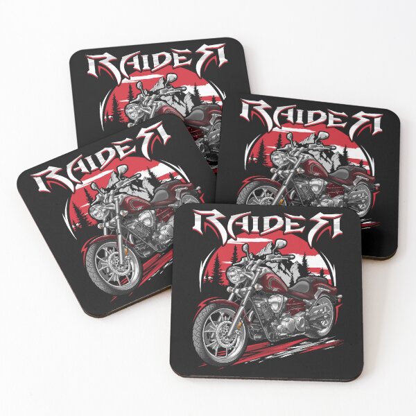 Item preview, Yamaha Star Raider SCL 2013 (Crimson Red & Intense Black) for Motorcycle Riders designed and sold by MotoApparelHub.
