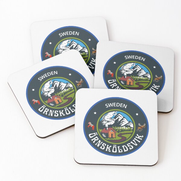 Item preview, Örnsköldsvik Sweden Emblem | Scandinavian Travel Badge Design designed and sold by World Designs.