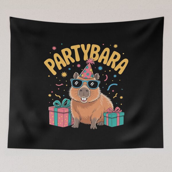 Item preview, Cappy Birthday Capybara Lovers Girl Boy Happy Birthday Party2 designed and sold by angolinnArt.