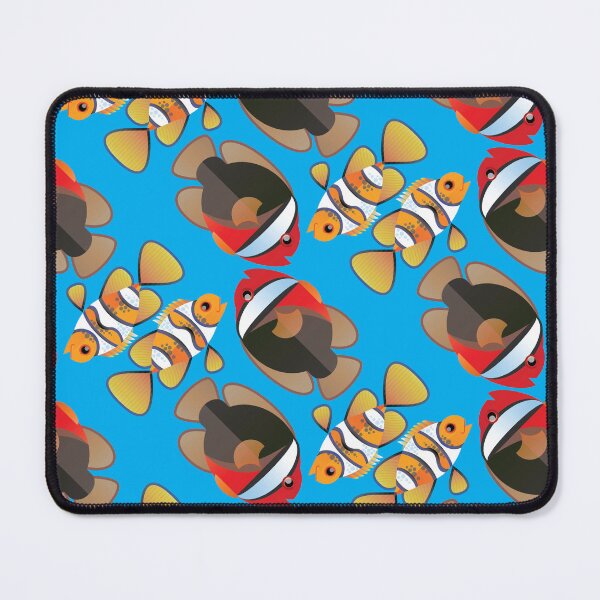 Item preview, Dual Clownfish Tile designed and sold by JQuatX.