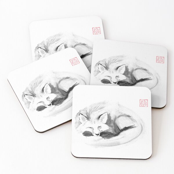 Item preview, sleeping fox designed and sold by pechane.