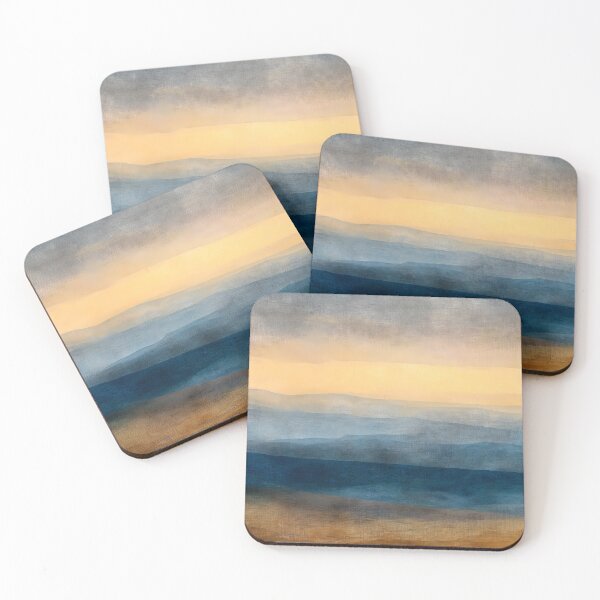Item preview, Dusk Gradient II – Warm Horizon Abstract Wall Art designed and sold by Artkana.