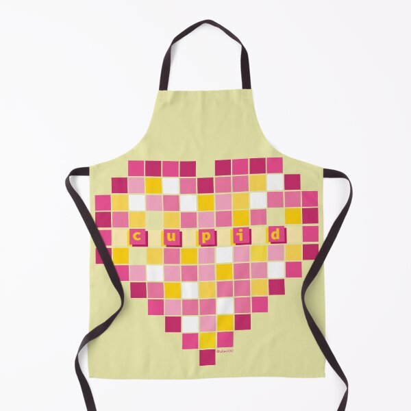 Item preview, Cupid pixel art heart · Retro 8-bit Valentine's Day heart designed and sold by Arbol100.