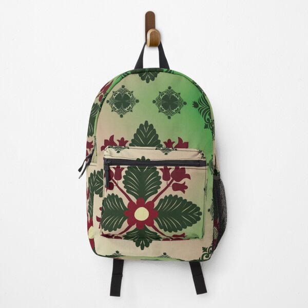 Item preview, Sacred Green Thai Floral Pattern designed and sold by OIL Pattern Design .