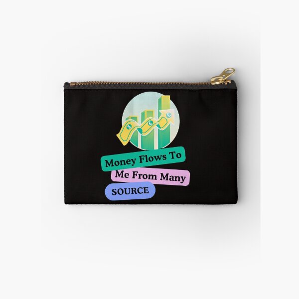 Item preview, Money Flows To Me Manifestation Quote designed and sold by Adappai.