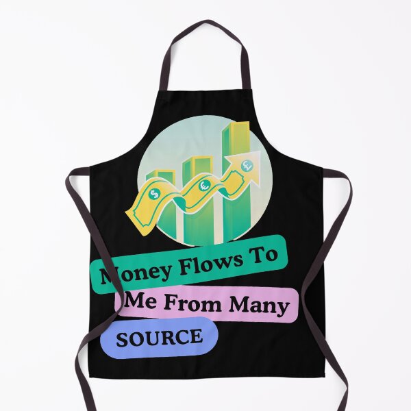 Item preview, Money Flows To Me Manifestation Quote designed and sold by Adappai.
