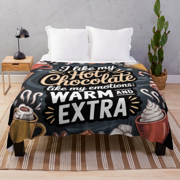 Item preview, Hot Chocolate Feelings Extra & Warm designed and sold by ForeverPrintsOK.