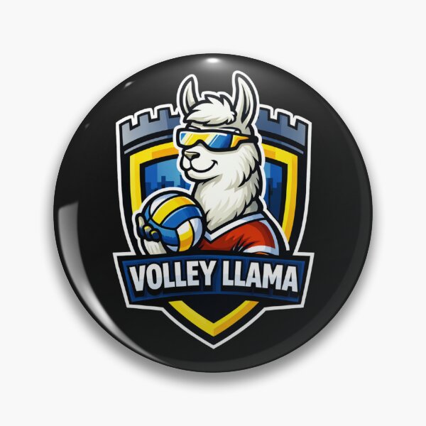 Artikelvorschau, Volley-Lama entworfen und verkauft von DD Fish.
