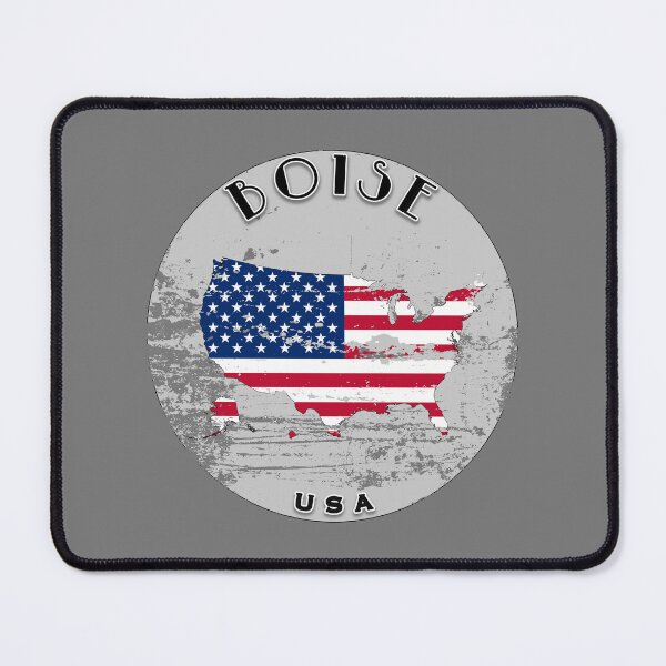 Item preview, Boise United States of America | Worn Flag Travel Badge designed and sold by World Designs.