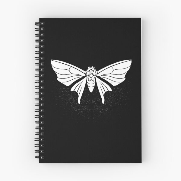 Item preview, Wither Moth (B&W) designed and sold by RedTideCreative.