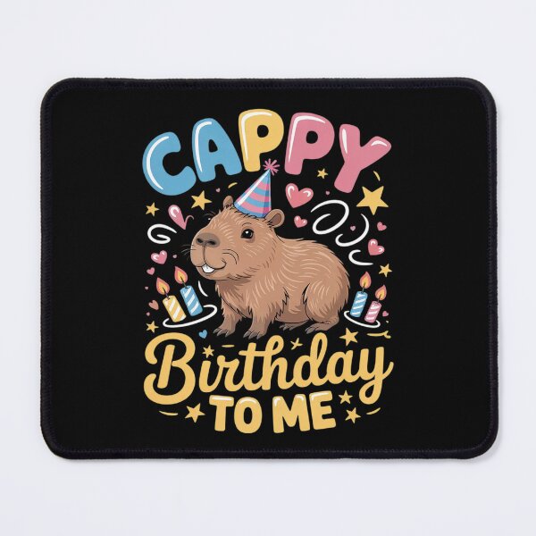Item preview, Cappy Birthday To Me Capy Birthday 3 designed and sold by joyouartArt.