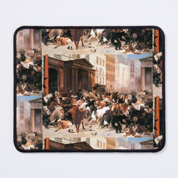 Item preview, Bulls and Bears in the Market designed and sold by Jon-Baran.