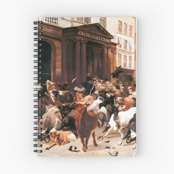 Item preview, Bulls and Bears in the Market designed and sold by Jon-Baran.