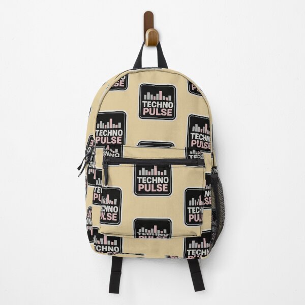 Item preview, Techno Pulse – Minimal Electronic Signal Design designed and sold by |TRSSHOP|.