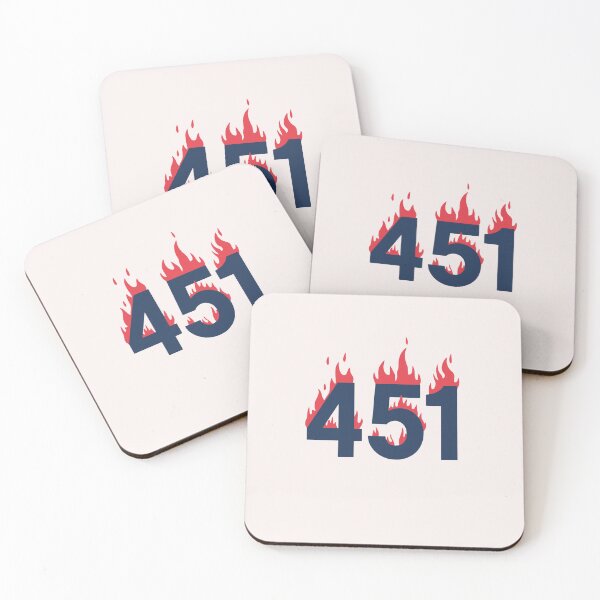 Item preview, 'Farenheit 451' by Ray Bradbury designed and sold by Filologica.