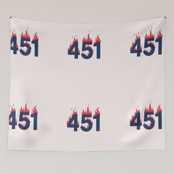 Item preview, 'Farenheit 451' by Ray Bradbury designed and sold by Filologica.