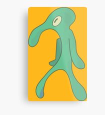 Transparent Bold and Brash Metal Print