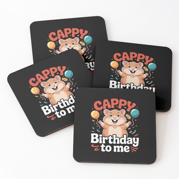 Item preview, Cappy Birthday To Me Capy Birthday 5 designed and sold by joyouartArt.