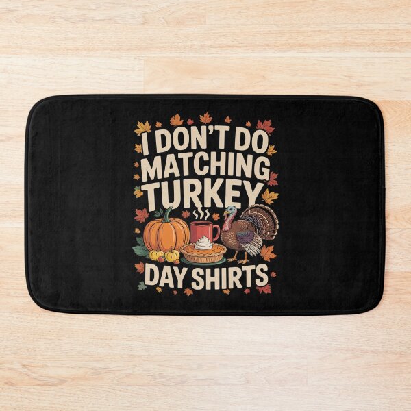 Item preview, Thanksgiving Couple I Don't Do Matching Turkey Day designed and sold by angolinnArt.