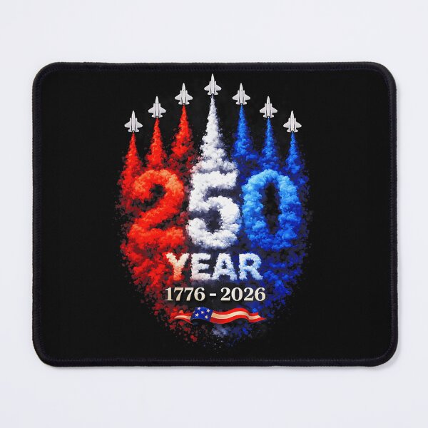 Item preview, Military Jet Planes Forming Two Hundred Fifty Years Anniversary With Color Smoke designed and sold by Serene woods.