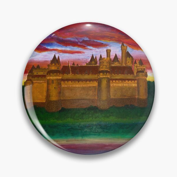 Item preview, Château de Pierrefonds At Sunset designed and sold by IndigoStarry.