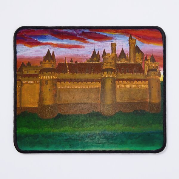 Item preview, Château de Pierrefonds At Sunset designed and sold by IndigoStarry.